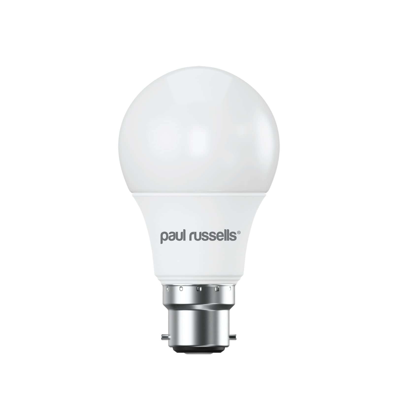 Paul Russells Led Gls Dimmable Bulb Bayonet Cap Bc B228.5W 806Lumens 60W Equivalent4000K Cool/natural White Light Bulbs from B&Q