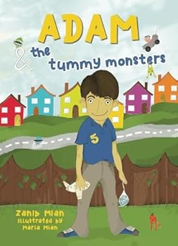 Hardcover ADAM AND THE TUMMY MONSTERS Book