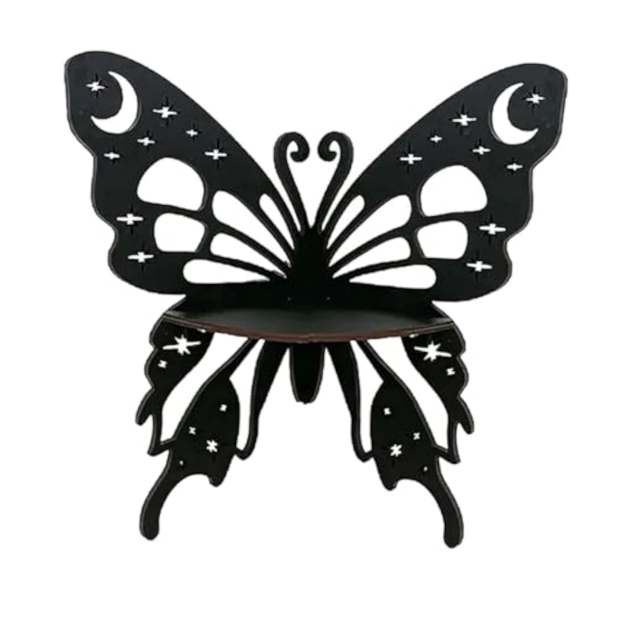 Butterfly Corner Shelf Wall Decor, Boho Wall Shelf