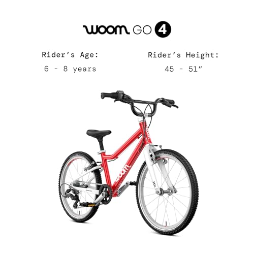 woom GO 4 20-Inch Lightweight Bike