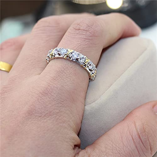 Karriter diamond Ring 925 Sterling Silver Jewelry Engagement Wedding Band Lab diamond Rings For Women Men Party Accessory Gift - Image 3