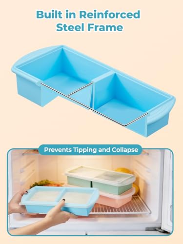 Molde de silicona para cubos de sopa, pack de 3 unidades miniatura 5