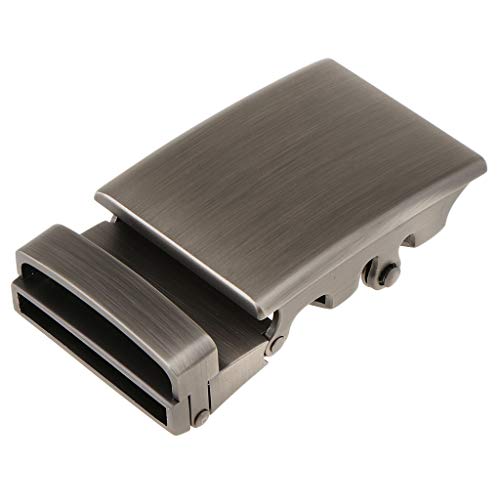 Esquirla 3 Fivelas de Cinto Retângulo com Catraca Deslizantes Automáticas para Alça de Cinto 34-36mm
