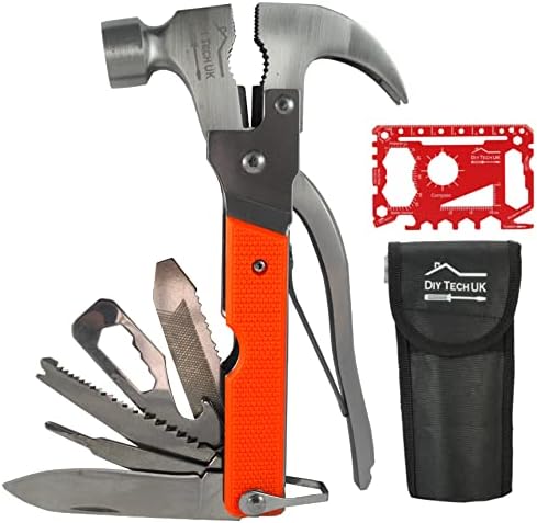 18 in 1 Camping Multi Tool with Pliers - Multitools and Accessori...