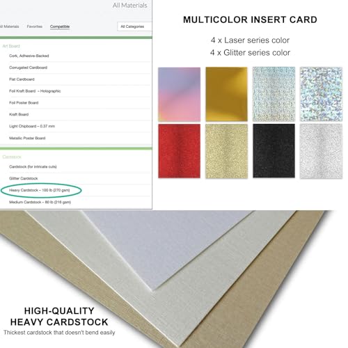 LOPASA Kit inicial para máquina Cricut Joy Xtra, pacote extra para iniciantes, acessórios e suprimen