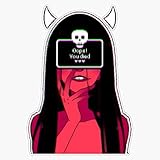 Generic Magnet Anime Girl Magnet Bumper Sticker Car Magnet Flexible Reuseable Magnetic Vinyl...