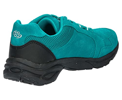 Brütting Damen Koło Cross Laufschuh, Türkis Grau, 39 EU
