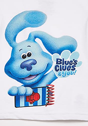 Nickelodeon Blue's Clues & You Blue & Notepad Toddler Boy T-Shirt-Blue, Josh & Magenta4