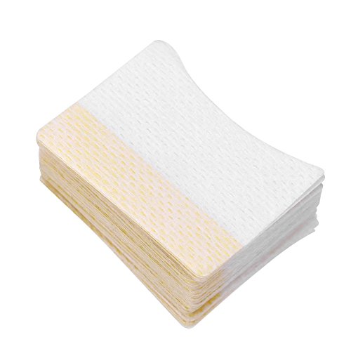 Eyelash Extension Patch, 80 Pcs Disposable Eyelash Extension Patch Stickers Shield Under Pad Makeup Tool Cotton