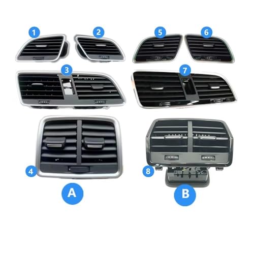 Sortie de climatisation voiture orientable pour ventilation Q3 - 2