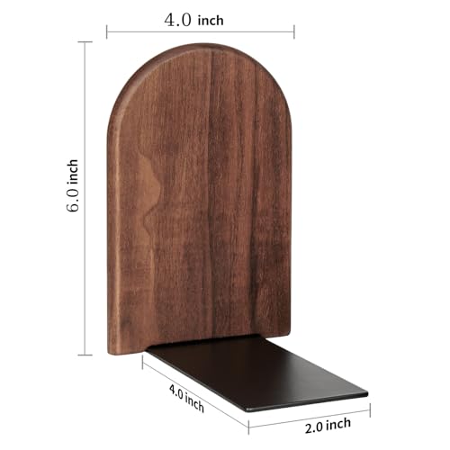 Image of Book Ends,Bookends Wood Book Ends Universal Economy Bookend (16, Medium)