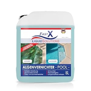 FastX Liquid Solutions S-10006 Algenvernichter 5 Liter