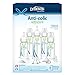 Dr. Brown's Natural Flow Anti-Colic Options+ Narrow Baby Bottle Gift Set with Advantage Pacifier & Bottle Travel Caps, 0m+ (Packaging/Pacifier May Vary)