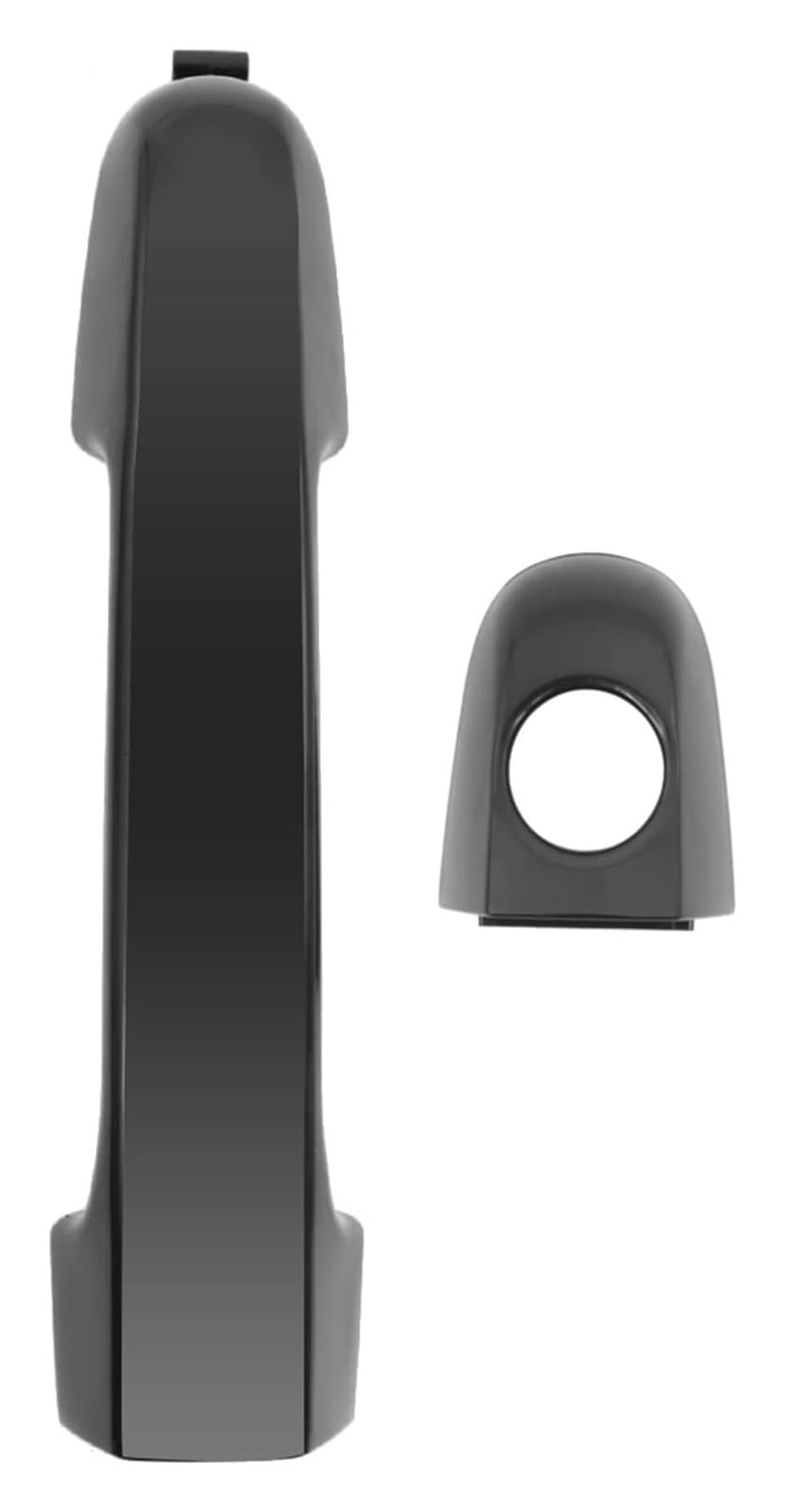 Qwqthgs Front 1Pcs Car Exterior Door Handle Cap For Hyundai I20 2007-2014 Front Rear Car Exterior Door Handle 82651-1J000(Front 1Pcs)