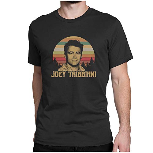 Joey TRIBBIANI - Vintage Retro T-Shirt Mens/Black/L