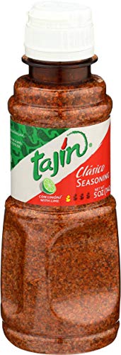 Image of Tajin Clasico Seasoning with Lime for Fruits and Vegetable, 142g an Iconic Ready-to-use Powder Adds an Irresistible Spicy and Tangy Kick to any Dish, (Productt Of Mexico) By DECADENT FOODS