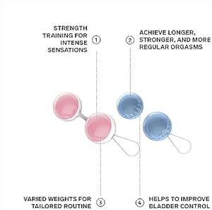 LELO Beads: Juguetes eróticos para Mujer, Bolas Chinas de Primera Calidad para el Suelo Pélvico, Juguetes Sexuales para Alcanzar más Orgasmos