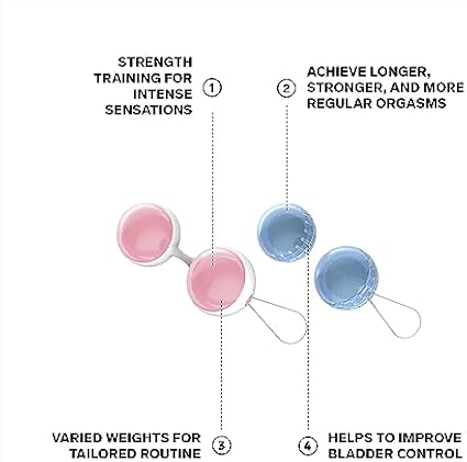 LELO Beads: Juguetes eróticos para Mujer, Bolas Chinas de Primera Calidad para el Suelo Pélvico, Juguetes Sexuales para Alcanzar más Orgasmos