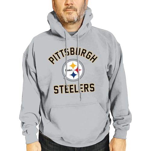 Image of Team Fan Apparel NFL Gameday Hoodie Pullover Sweatshirt for Men and Women | Officially licensed NFL Gameday fleece pullover - kangaroo pocket, ribbed cuffs, drawstring hood, unisex fit