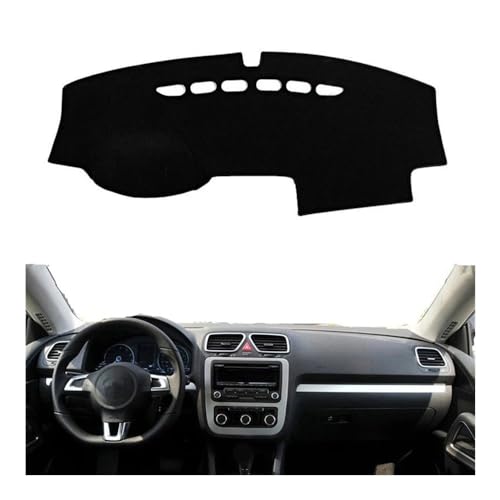 Couverture de tableau de bord pare-soleil pour VW Scirocco anti-reflet