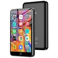 80GB MP3 Player mit Bluetooth und WiFi, 4.0 Touchscreen MP3 Player für Kinder Eingebauter Lautsprecher, MP4 Player mit Spotify, Audible, Amazon Music, Deezer, Pandora, FM Radio, bis zu 1TB