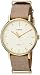 Timex Unisex TW2P98400 Fairfield 37 Taupe Leather Slip-Thru Strap Watch
