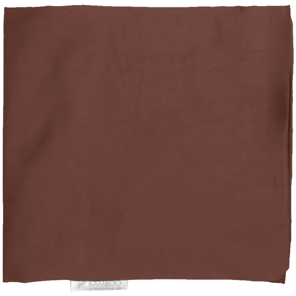 Wedge Pillowcase Designed to Fit Our 7.5" Bed Wedge 25" W x 26" L x 7.5" H, Soft Microfiber Replacement Cover, Fits Most Wedges Up to 27" W x 27" L x 8H (Brown)