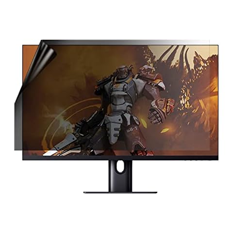 Celicious Privacy Lite 2-Way Anti-Glare Anti-Spy Filter Screen Protector Film Compatible with Xiaomi Mi 27 XMMNT27HQ Cover