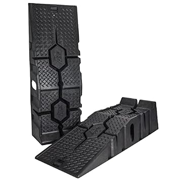race ramps for oil change