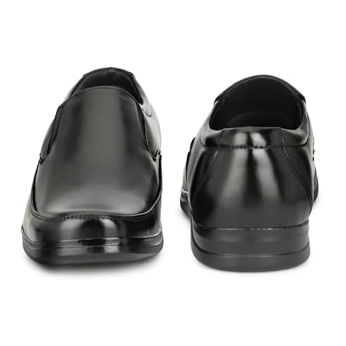 Image of Leatherful Formal Moccasin Shoes for Men | Full Grain Genuine Leather | PU Sole & Nappa Lining | Office | Party | Smart Casual YKMC