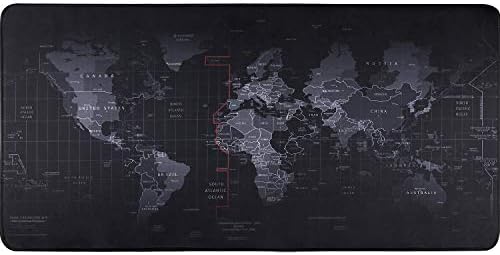 RGB Gaming Mouse Pad ,Large Extended Soft Led Computer Keyboard Pad Desk Mat Non-Slip Rubber Base Mousepads 31.5x11.8 inches for MacBook,PC,Laptop,Gamer & Home Office Working by AODOOR