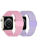 2 Pack Stretchy Nylon Solo Loop Compatible with Kids Apple...