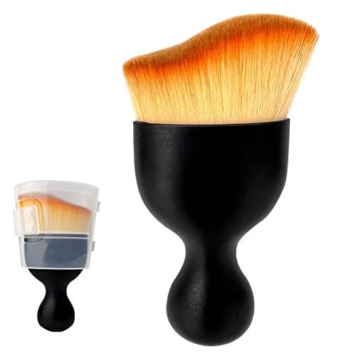 XY North Car Interior Dust Brush,Auto Detailing Brushes,Soft Bristle Cleaning Brush,Car Detailing Brush Dusting Tool for Air Conditioner Vents, Leather,Leather,Scratch Free