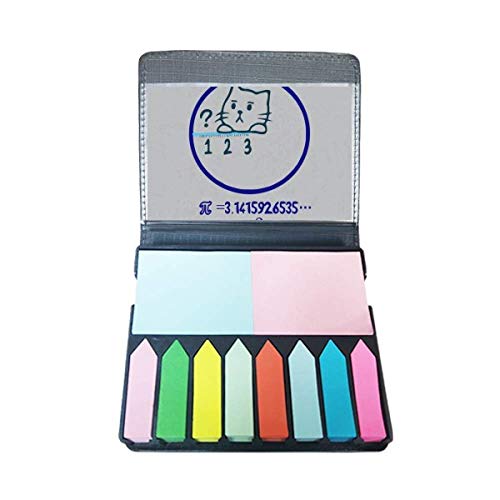 Cercle math problème chat autocollant note et marqueur page couleur bureau