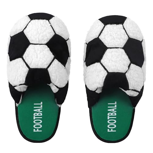 Pantoufles moelleuses hiver pour enfant chaussons de sport unisexes contre les pieds froids