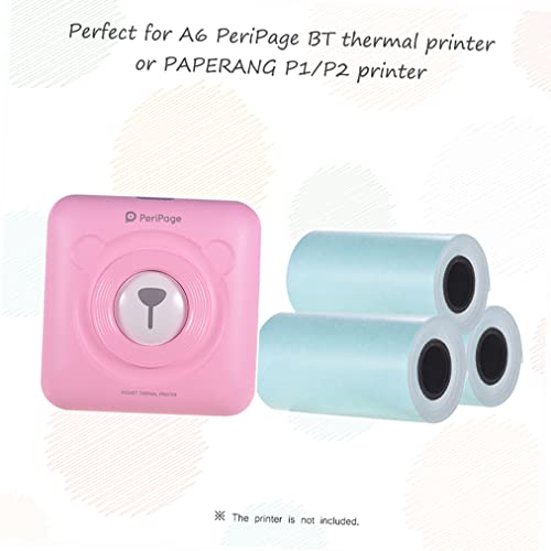 Qican Rolo de papel adesivo imprimível Papel térmico direto com autoadesivo 57 * 30 mm (2,17 * 1,18