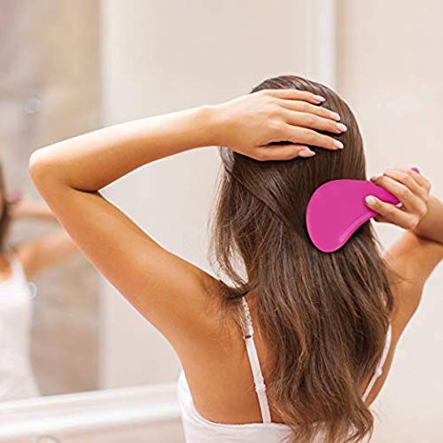 Miniatura 3 de Cepillos desenredantes para cabello rizado, recto, ondulado, húmedo y seco, grueso o delgado, para mujeres, hombres, niños, cepillo para el cabello,