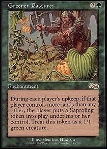 Magic The Gathering - Greener Pastures - Urza's Saga
