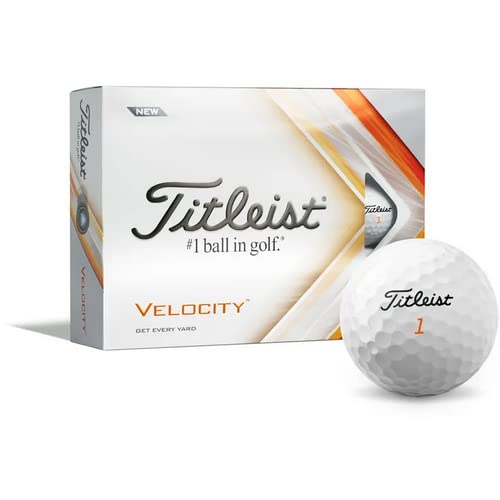 Titleist 2022 Velocity Personalized Golf Balls #TOP5