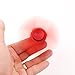 Uharbour ElitePro Prime Anti Stress Hand Toy Fidget Tri-Spinner, Apple Red, Mute Bearing, for Kids.