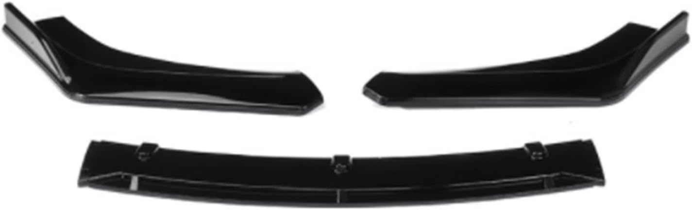 Hangge 3倍ユニバーサル車のフロントバンパースプリッターリップスポイラーディフ ューザーカバートリムフィンは N イザアンa Ltimaのためのa Ccordフィットのためのc Ivicフィットのための適合 Color Black 憧れの