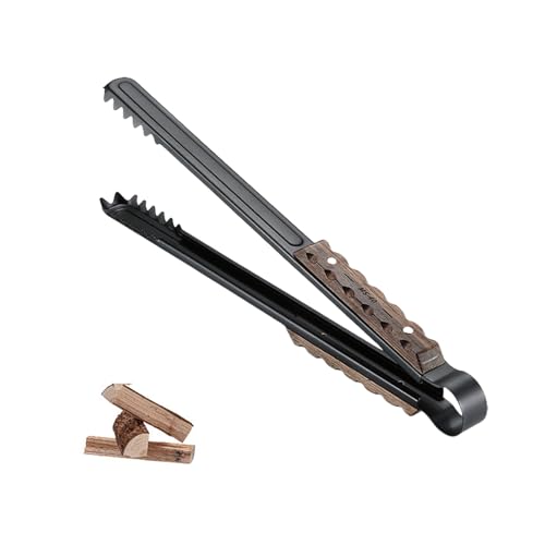 Campingmoon Lange Edelstahl Grillzange Grill und Kohlezange...