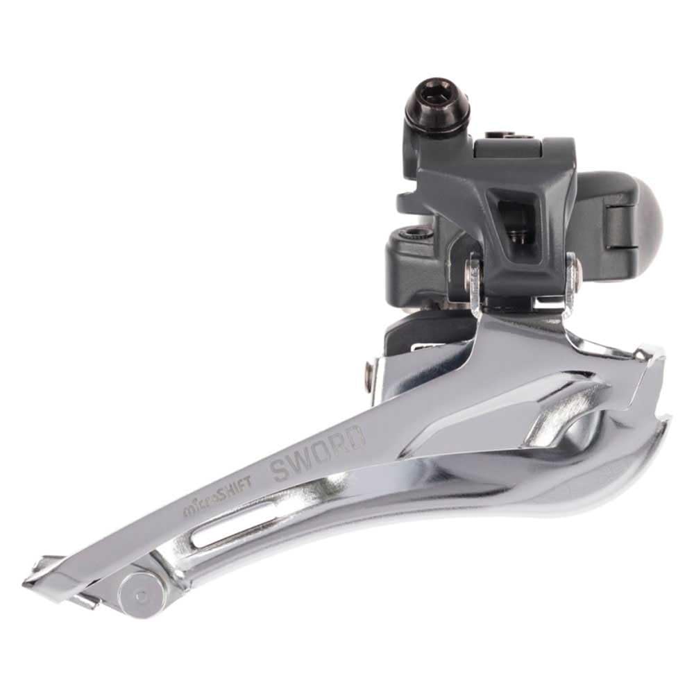 Sword Front Derailleur - 10-Speed, Double, 46-52t Max Ring, 31.8/34.9mm Band Clamp, Sword Compatible