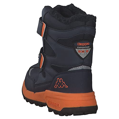 Kappa Boy's CEKIS TEX K Winter Boots, Navy Orange, 13 Little Kid4