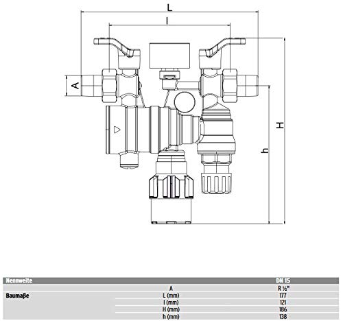 SYR FüllCombi CA 6828 Plus DN 15