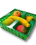 Bergen - Marzipan Fruit, (2)- 5 piece, 4 oz. Baskets