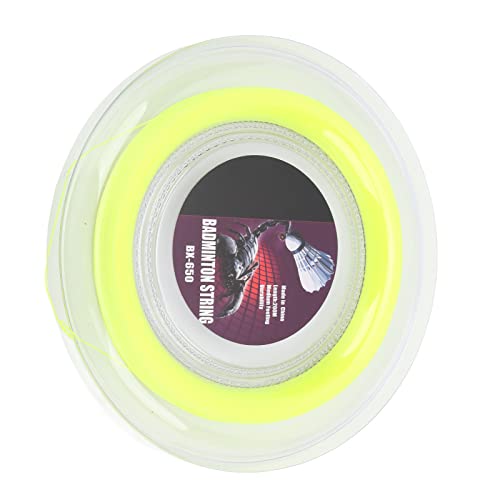 Badminton Racket String 0.72mm 200m Quality Competitive Sports Racket Wire for Amateur Players Fluorescent Yellow