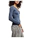 Free People Women's Big Love Rib Cardi, Ocean Heather