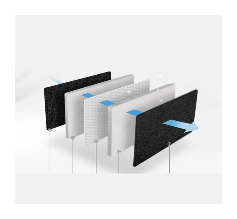 Couverture de coffre étanche pour A6 Avant protection de pièces intérieures durable