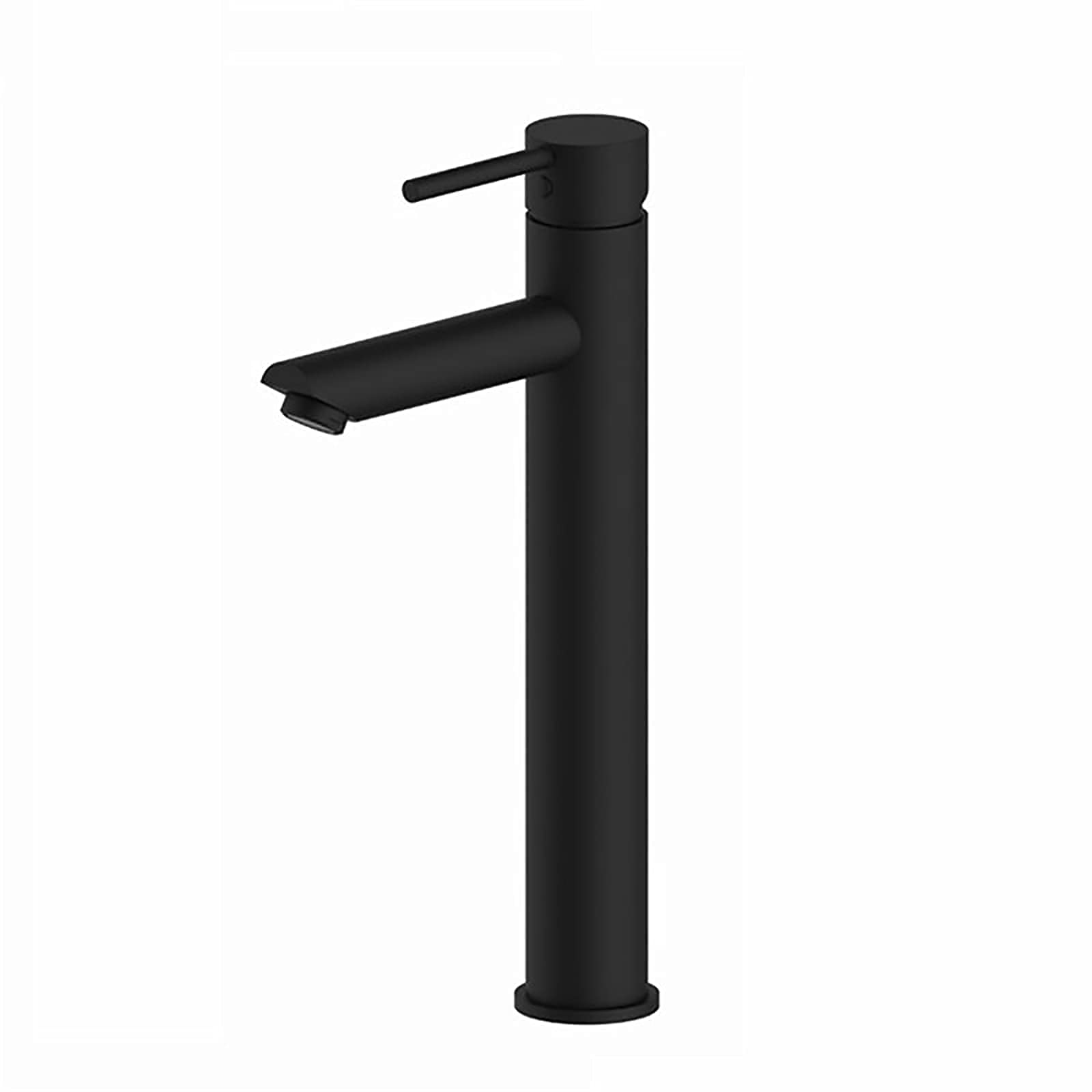 Robinet de lavabo eau chaude froide en laiton mitigeur noir montage simple sans fuite